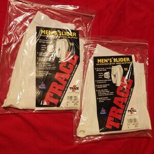 2 Pairs White Men's Sliders